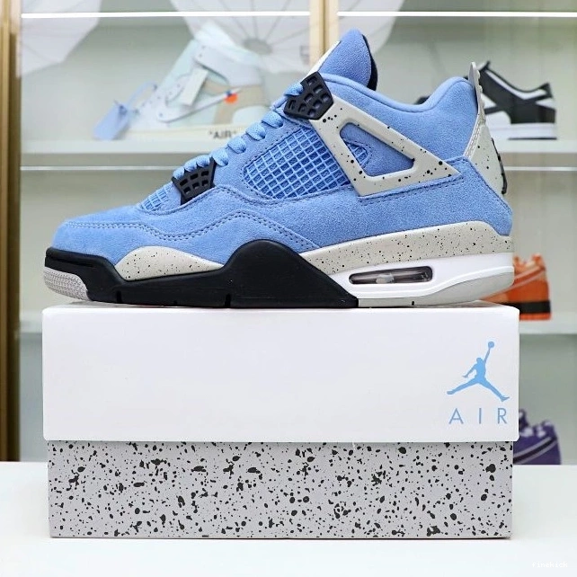 JORDAN 4 UNIVERSITY BLUE AIR 0928